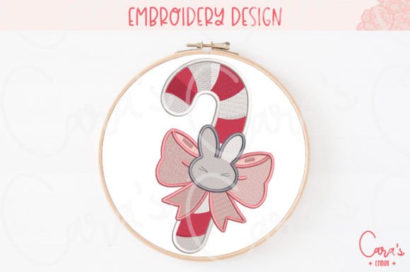 Bunny Candy Cane: A Festive Craft Fair Standout