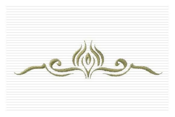 Gold Border: A Seasonal Embroidery Border Worth Stocking