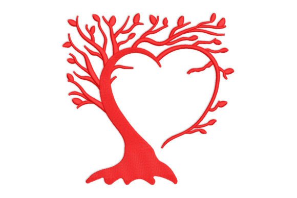 Heart Tree: A Whimsical Embroidery Design Worth Your Time