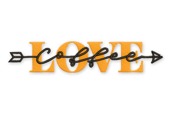 Love Coffee: A Whimsical Embroidery Design for Meaningful Gifts
