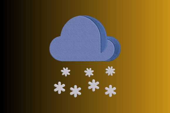 Snow Cloud: A Winter Embroidery Design Worth Your Thread