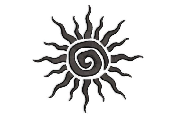 Tribal Sun Embroidery Design Review